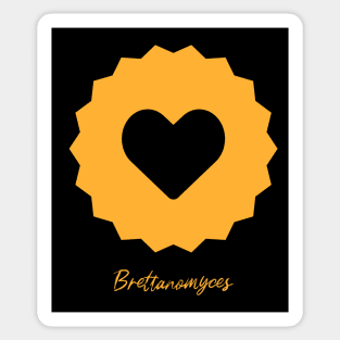 Brettanomyces, Craft beer, belgian beer, brett beer Sticker